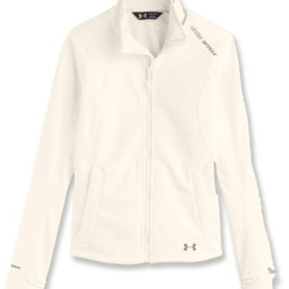 Under Armour White Outdoor Jacket Size: Small​